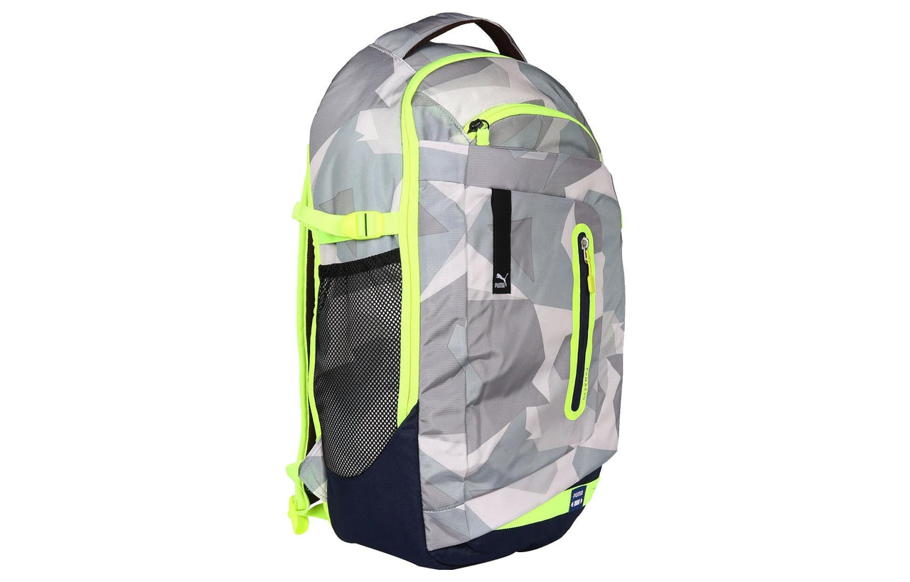 PUMA Evolution Blaze Backpack 'Grey Green Black' 074561-02