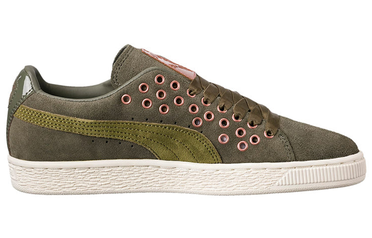 (WMNS) PUMA Suede Xl Lace Vr Green 364107-02