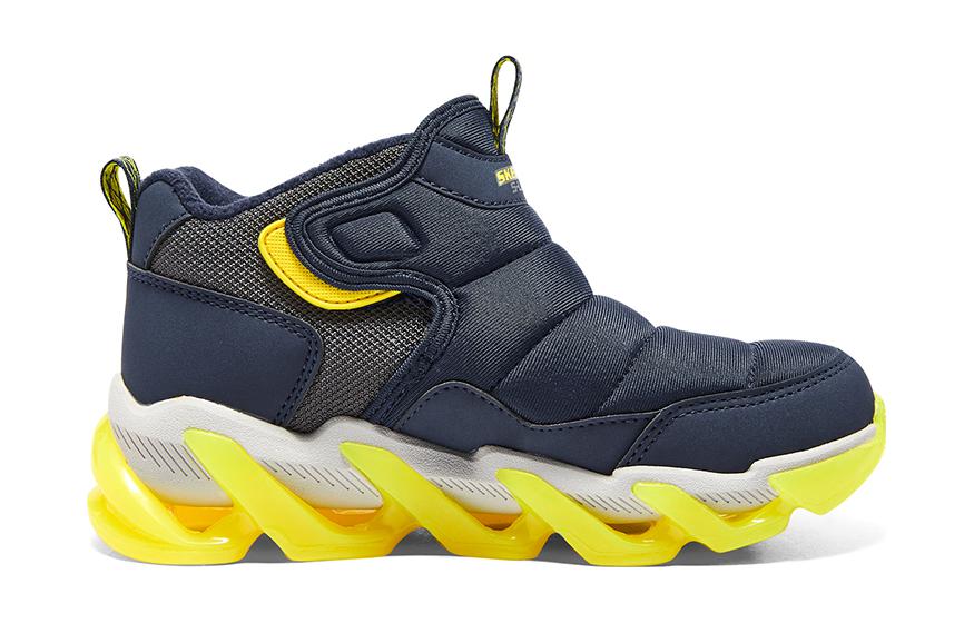 (GS) Skechers Mega Surge 'Navy Yellow' 400129L-NVYL
