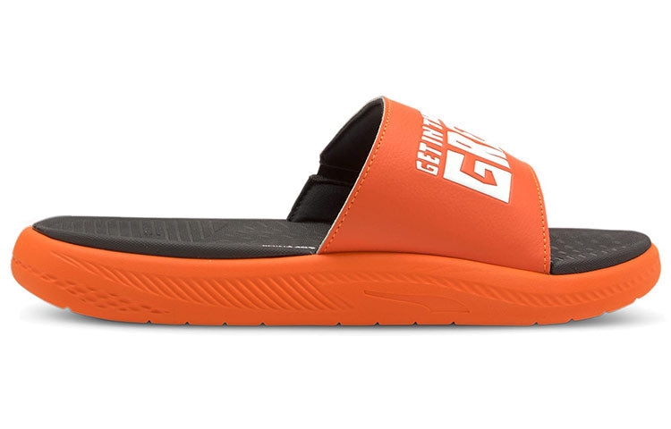 PUMA Softride BB Great Slides 'Orange Black' 382738-01