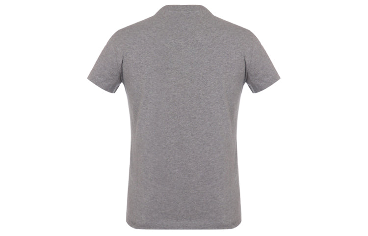 KENZO Tiger Head Pattern Round Neck Short Sleeve light grey F862TS7214YB-95