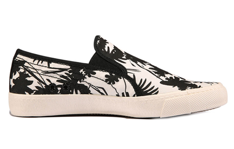 (WMNS) PUMA Ibiza Slipon Low Top Board Shoes White/Black 356253-01