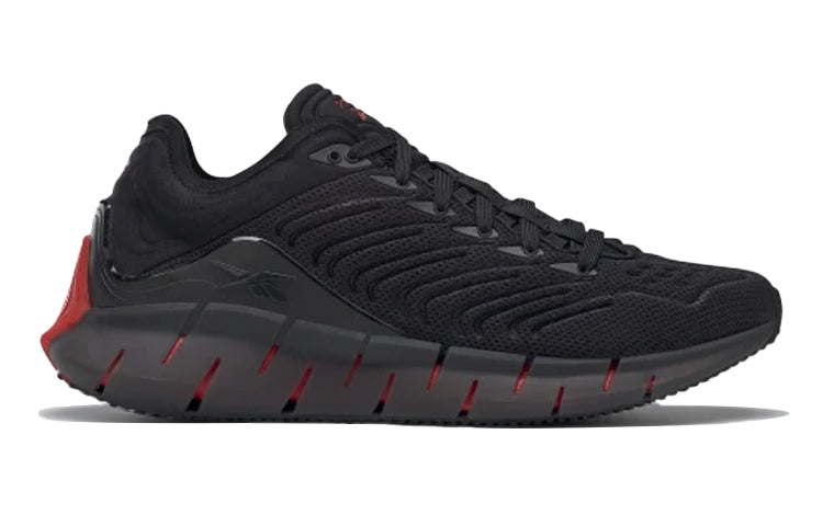 Reebok Zig Kinetica 'Black Instinct Red' FW5289