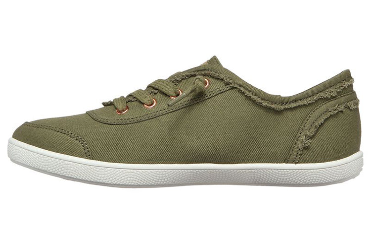 (WMNS) Skechers Bob's B Cute Low-Top Sneakers Green 33492-OLV