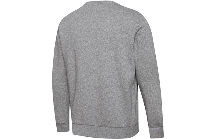 PUMA Round Neck Pullover Casual Gray 855227-02