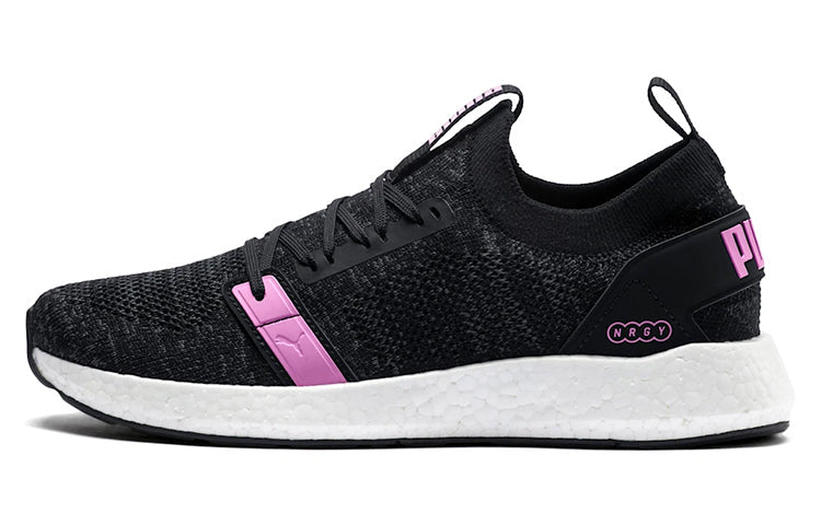 (WMNS) PUMA Nrgy Neko Engineer Knit 'Black Pink' 191094-01
