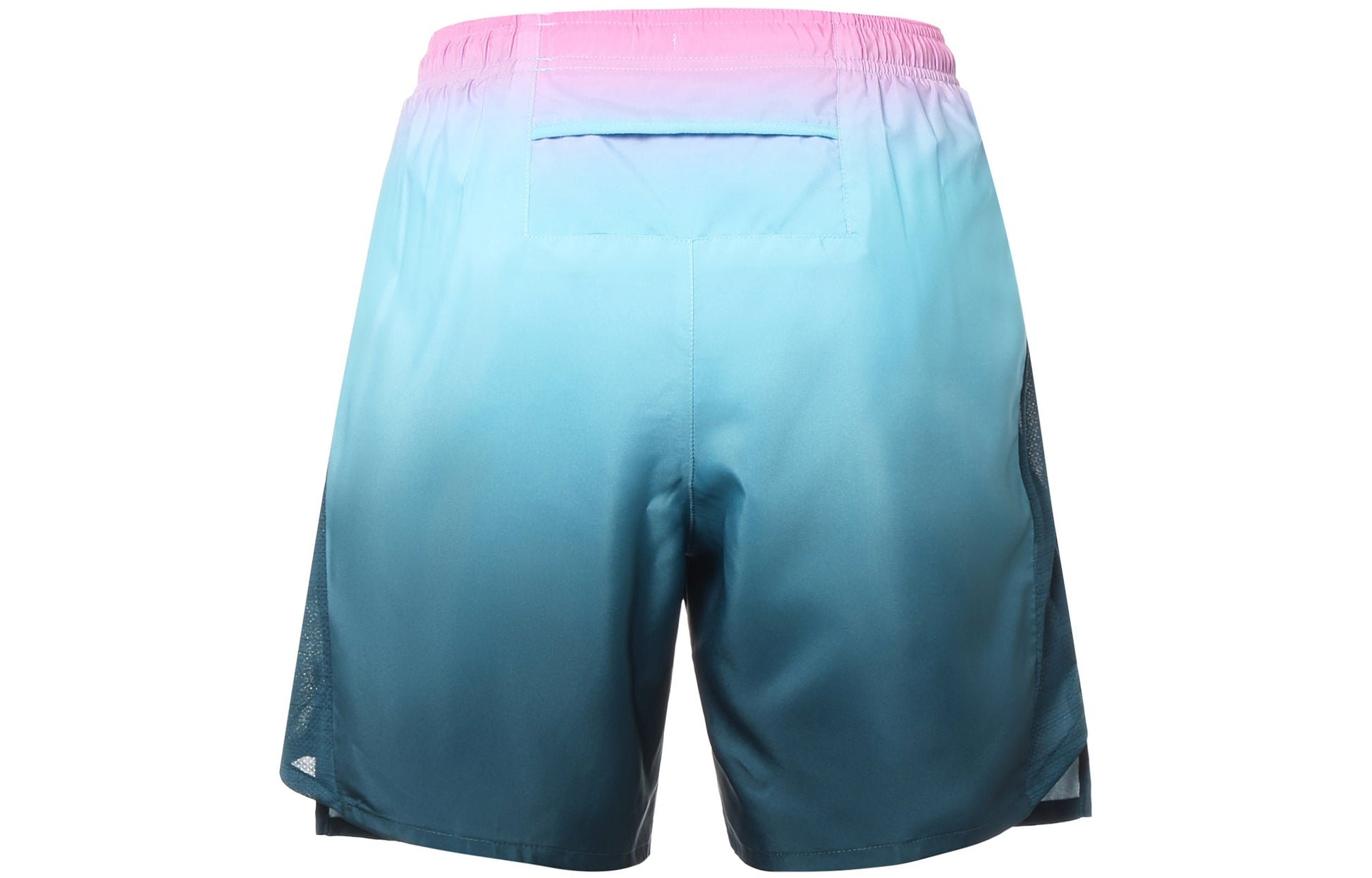 Nike Gradient Printing Running Sports Shorts Blue AQ5057-496