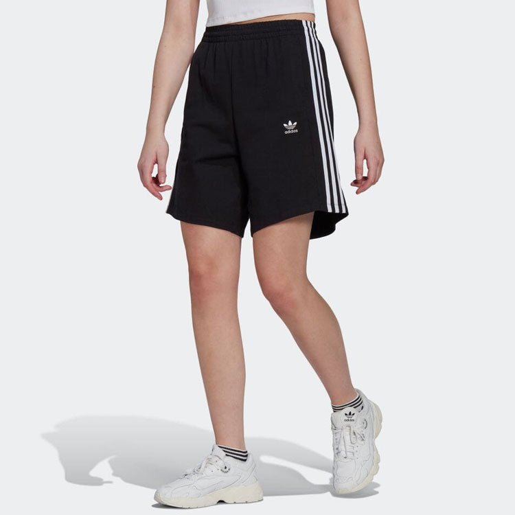 (WMNS) adidas Bermuda Shorts Asia Sizing 'Black White' HM2137