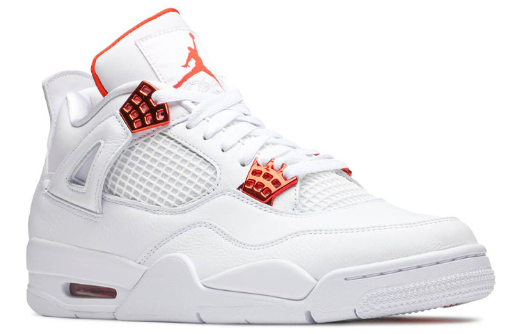 (GS) Air Jordan 4 Retro 'Orange Metallic' 408452-118