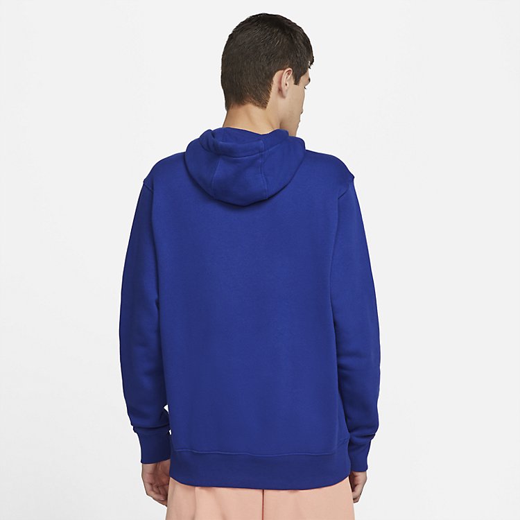 Nike Sportswear Club Fleece Pullover Hoodie 'Royal Blue' DQ3513-455