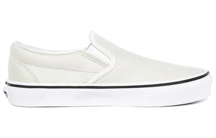 Vans Prism Suede Classic Slip-On White/Sliver Silver VN0A4U3819C