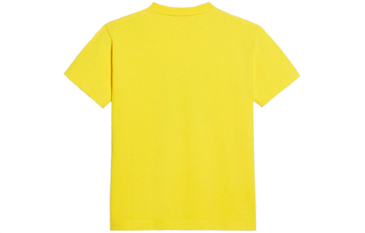 Balenciaga X-Rated Small Slim Fit Short Sleeve Yellow 612964TIVA71802