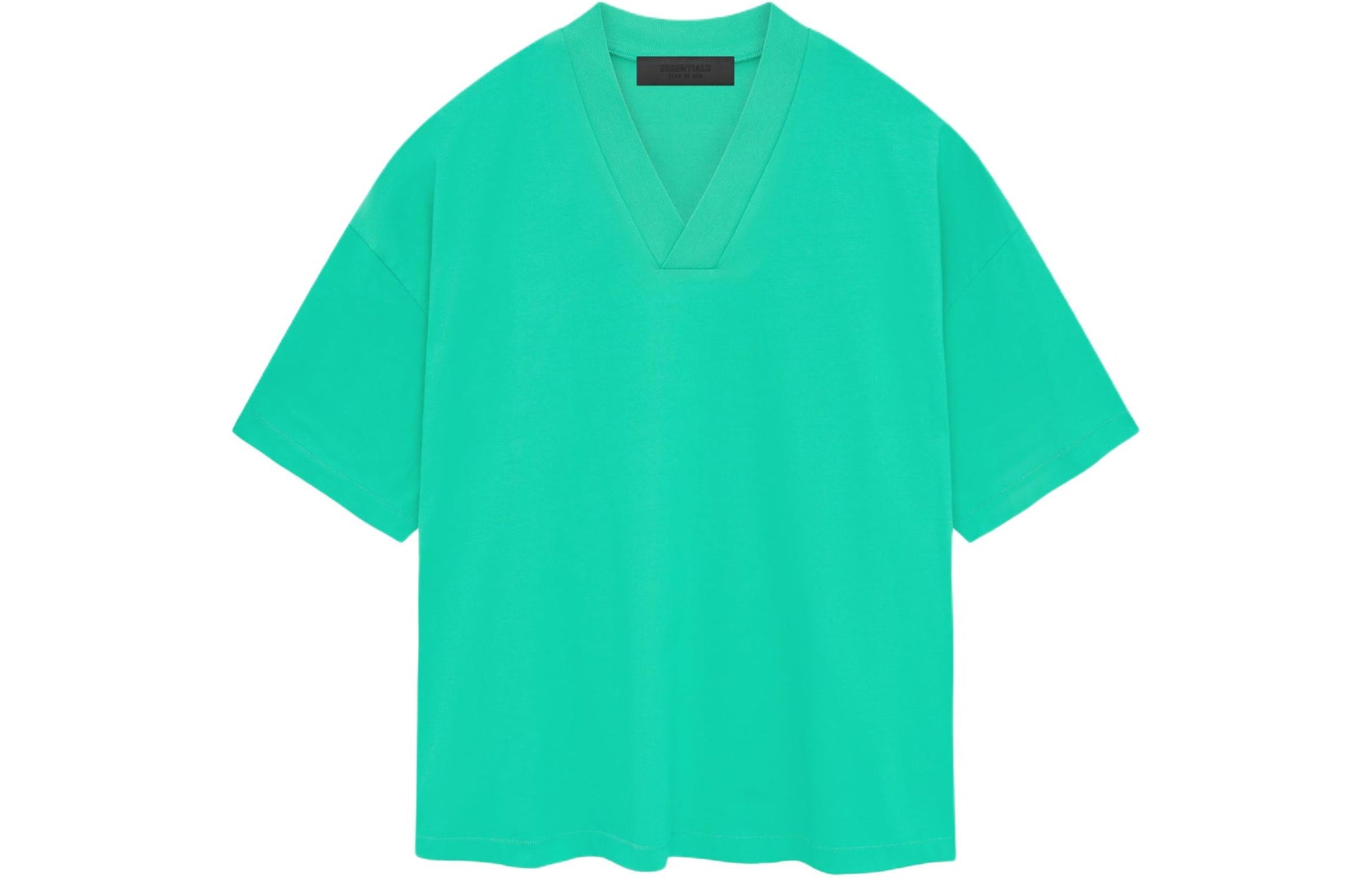 Fear of God Essentials SS24 V Neck T-Shirt 'Mint Leaf' 125SP244212F