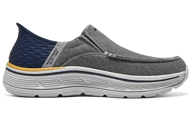 Skechers Remaxed-Fenick Slip-Ins 'Grey Blue' 204839-BLU