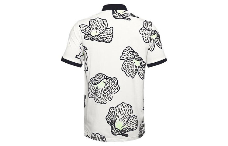 Under Armour Range Unlimited Monarch Polo Shirt 'White Black' 1358781-112