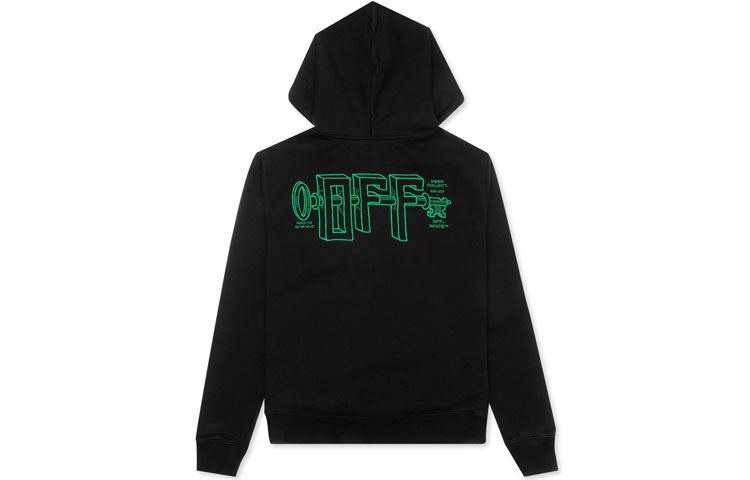 Off-White Universal Key Embroidery Hooded Sweater OMBB034S20E300131044