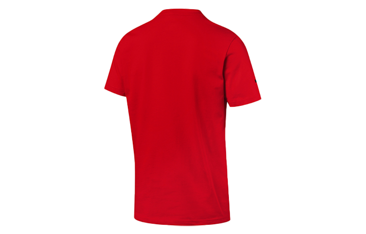 PUMA Ferrari Racing Series Printing Short Sleeve Racing Red 595433-01
