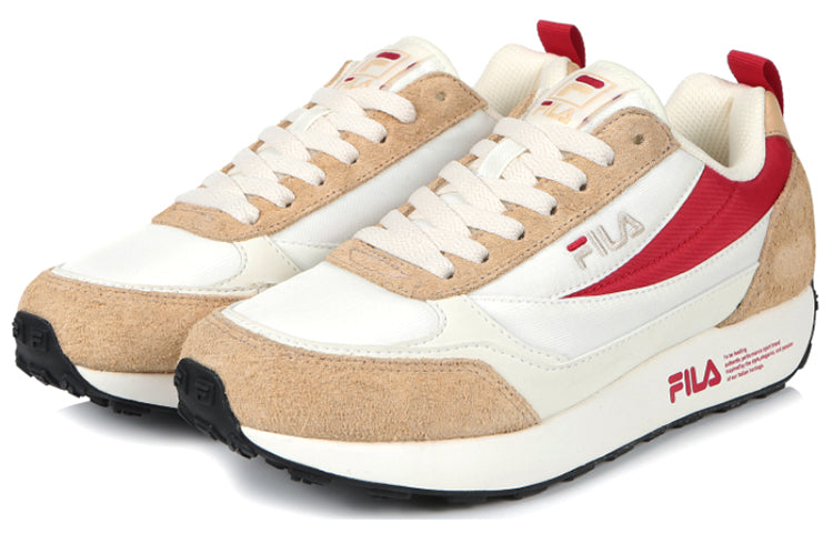 FILA Daily Jogger Low White/Brown/Red 1GM01217_920