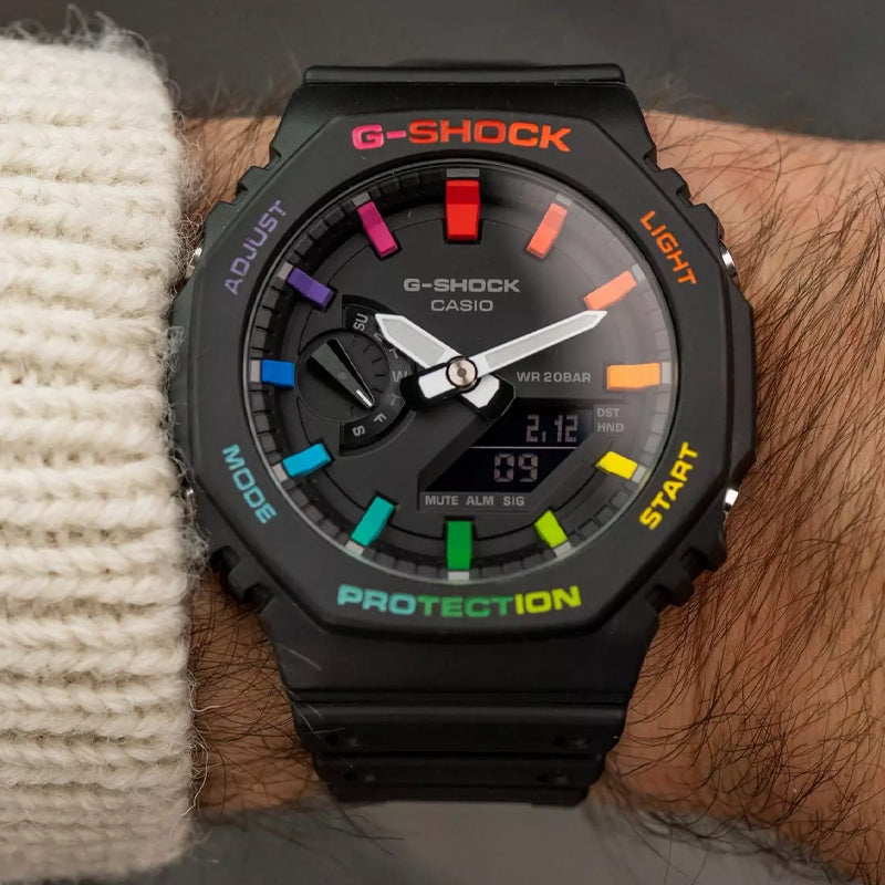CASIO G-Shock Analog-Digital 'Black' GA-2100-1AER-IFLW
