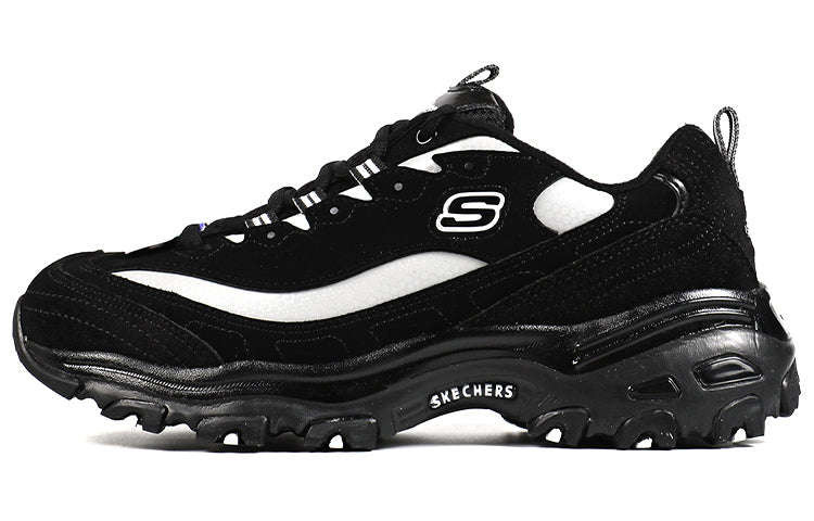 (WMNS) Skechers D'Lites Daddy Shoes Black 99999938-BKW