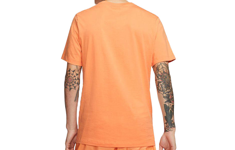 Men's Nike As nsw tee air photo Short Sleeve Orange T-Shirt CT6530-871