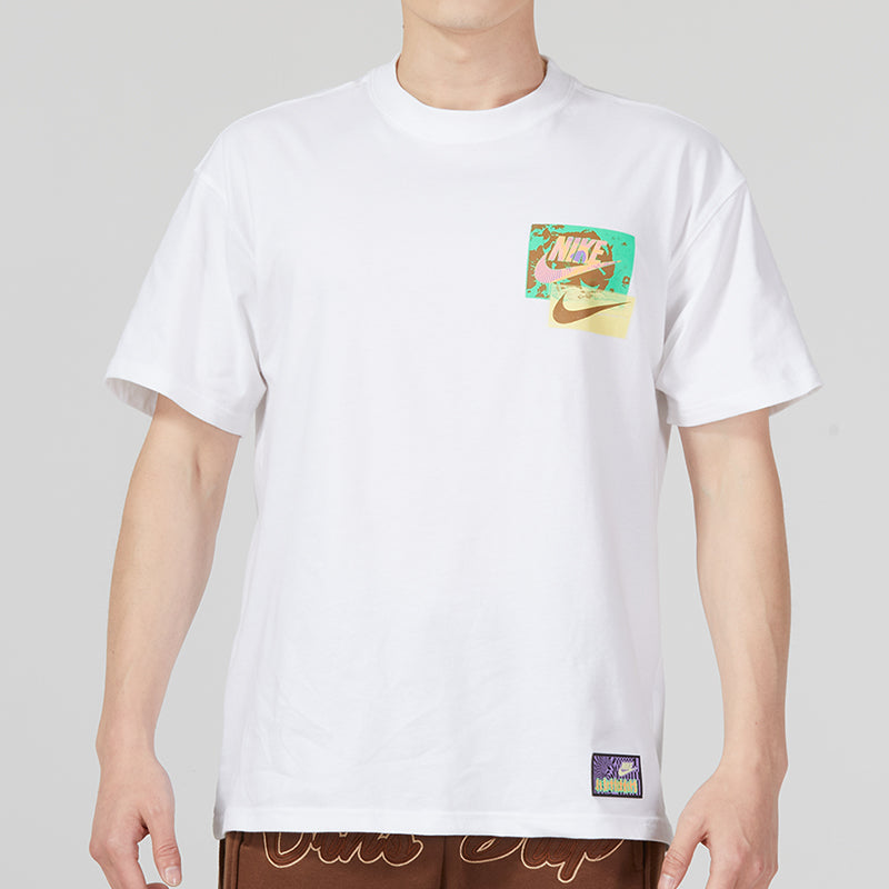 Nike Behind Graffiti T-Shirt 'White' FB9787-100