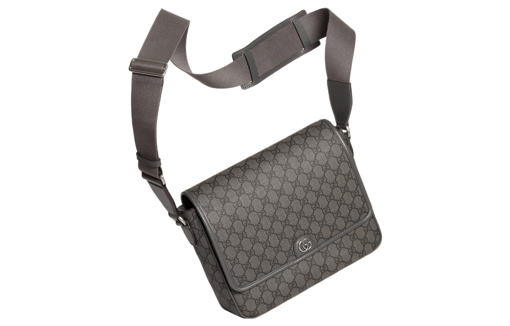 Gucci Ophidia Medium Messenger Bag 'Grey Black' 761741-FACJY-1244