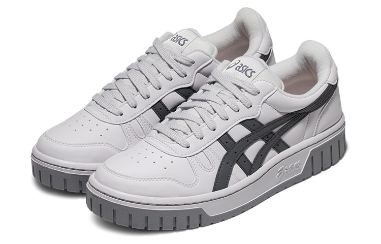 ASICS Court MZ Retro Casual Skateboarding Shoes Unisex White Gray 1203A127-022