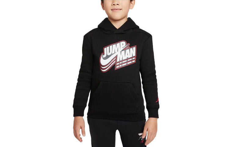 (GS) Nike Jump-man Hoodie 'Black' DQ3843-010