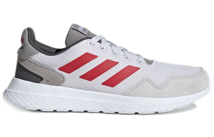 adidas neo Archivo Grey/White/Red EG3238