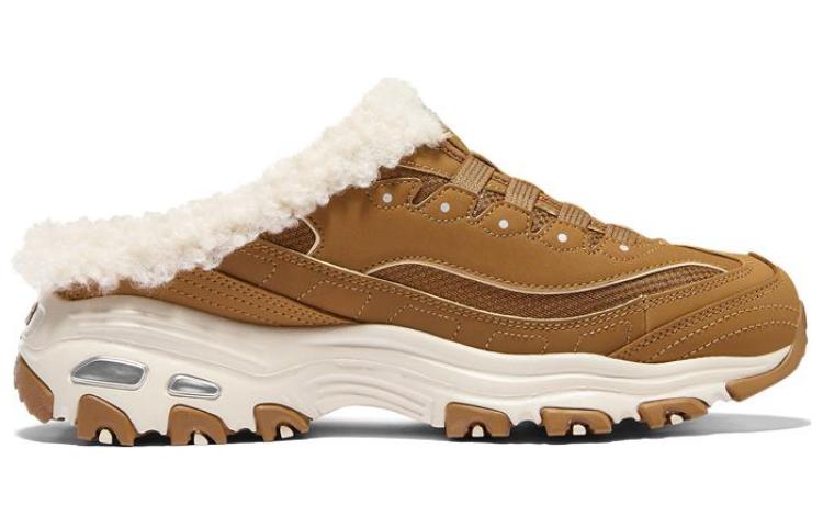 (WMNS) Skechers D'LITES 1.0 'Brown' 149783-CSNT