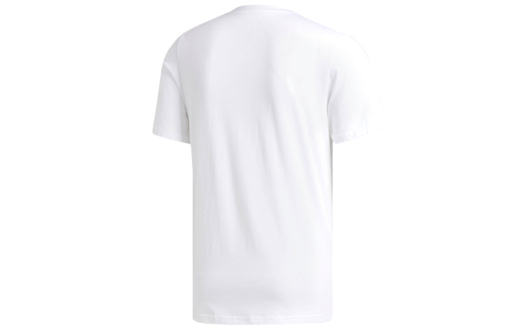 adidas originals Classic Large Logo Casual Short Sleeve White CF3114