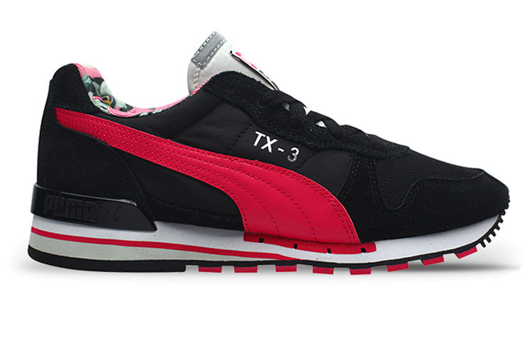(WMNS) PUMA Vintage Running TX-3 Black/Red 360314-02