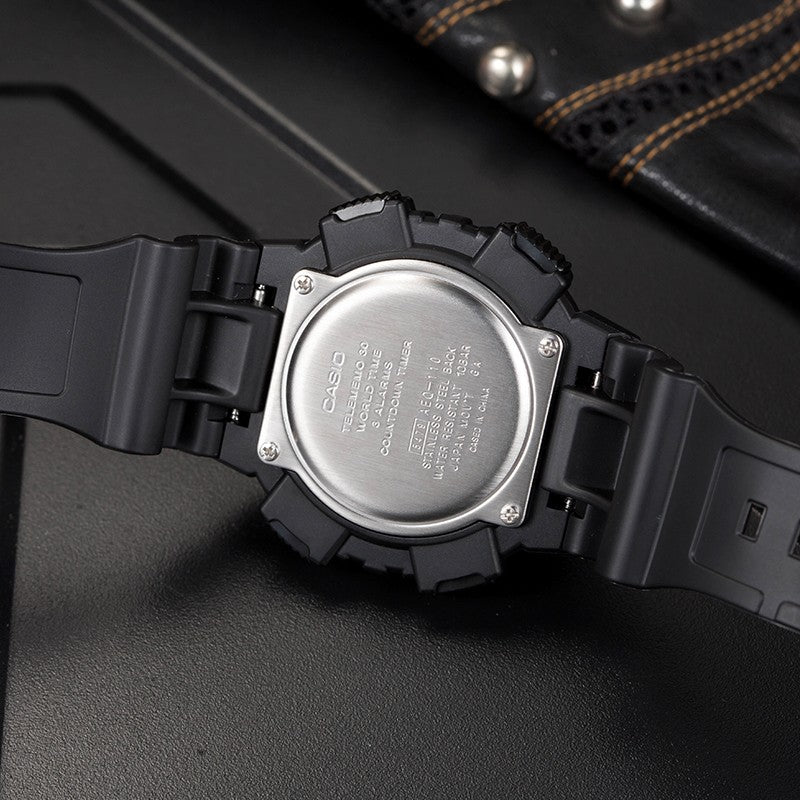 CASIO Baby-G 'Black & White' AEQ-110W-1B&BA-130-7A1PRL