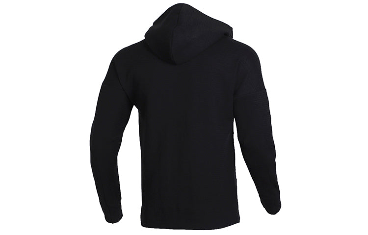 adidas Sports Shoulder Drop Hooded Jacket Black FM9339