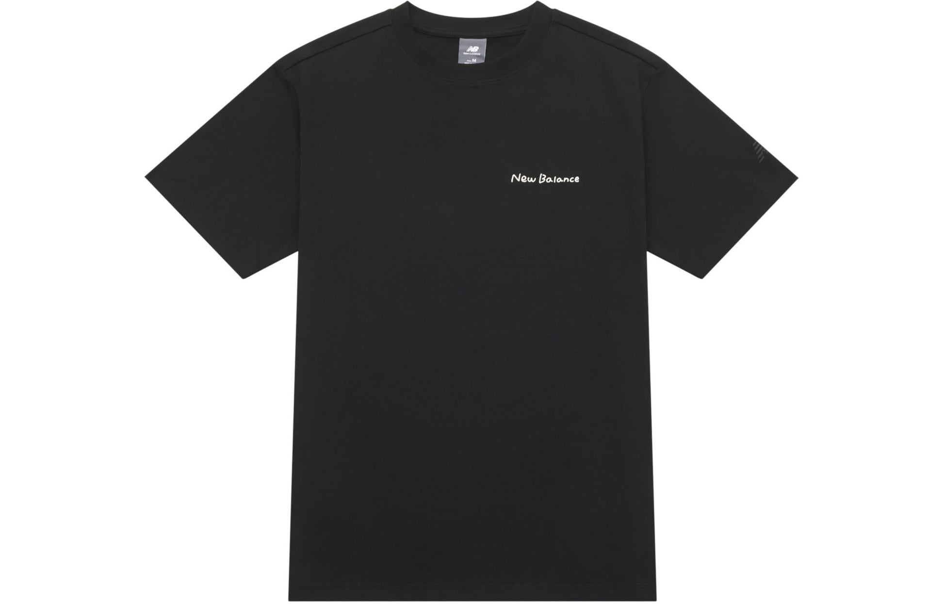 New Balance Hiking Graphic T-Shirt Asia Sizing 'Black' AMT42339-BK