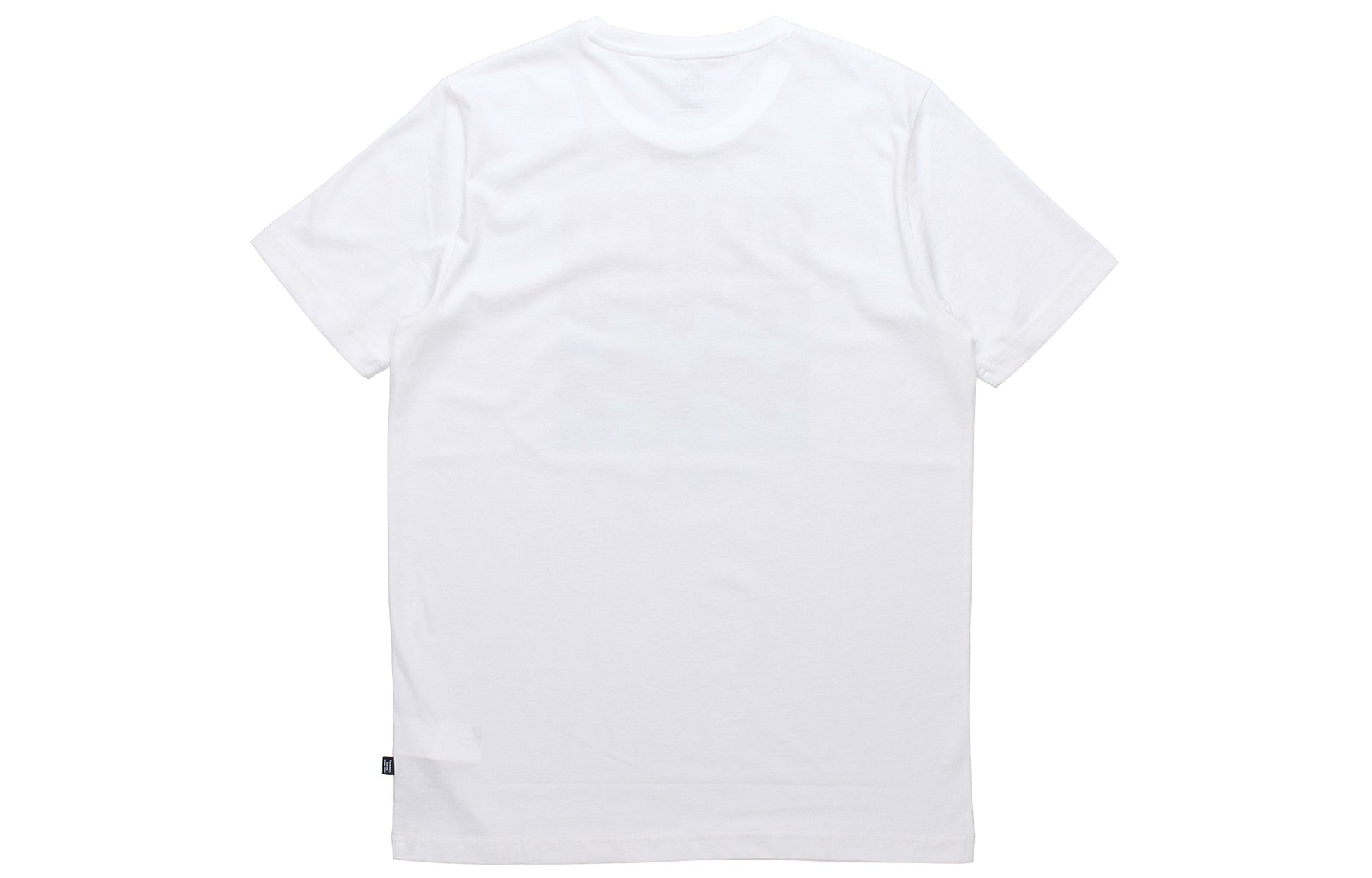 PUMA Summer Graphic Alphabet Large Logo Printing Short Sleeve White 583875-02