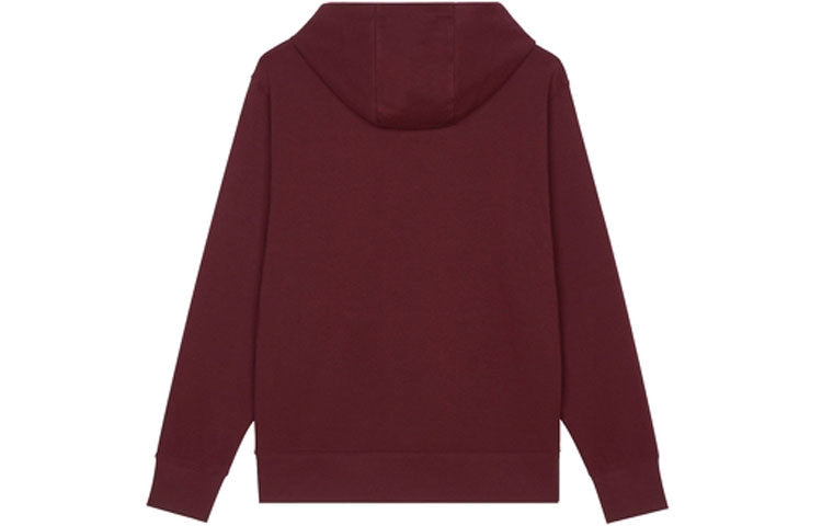 New Balance Embroidered Logo Sports Pullover Wine Red AMT11550-NBY
