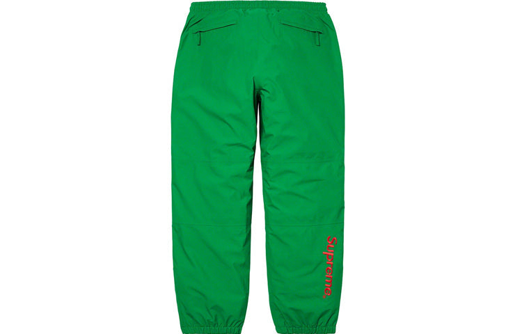 Supreme SS20 Week 1 GORE-TEX Pant waterproof Bundle Feet Splash Ink Art Paintings Printing Casual Pants Green SUP-SS20-128