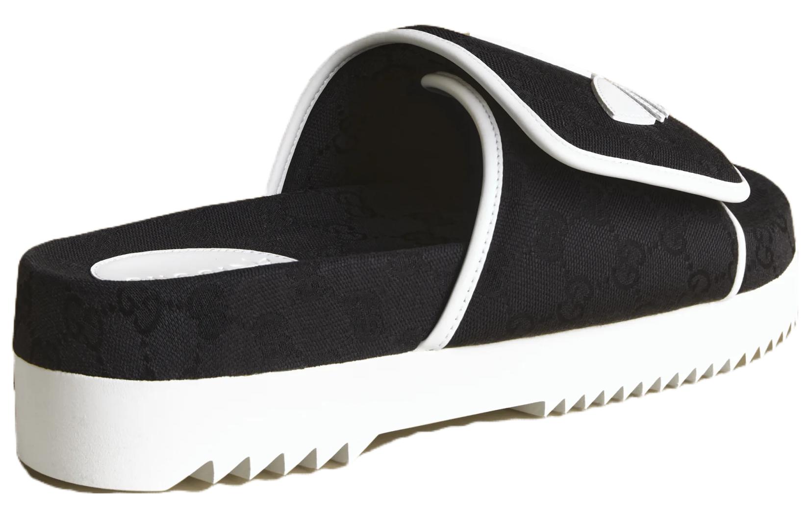 adidas Gucci x Slide Sandal 'Black GG Monogram' IE2275