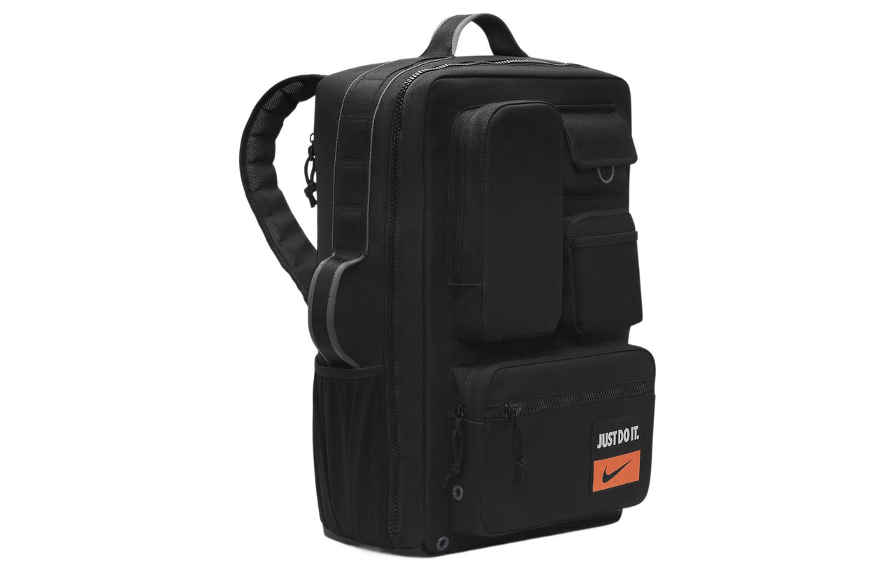 Nike Utility elite Bkpk-Fa22 Gfx Athleisure Casual Sports Student schoolbag Backpack Unisex Black DQ5226-010
