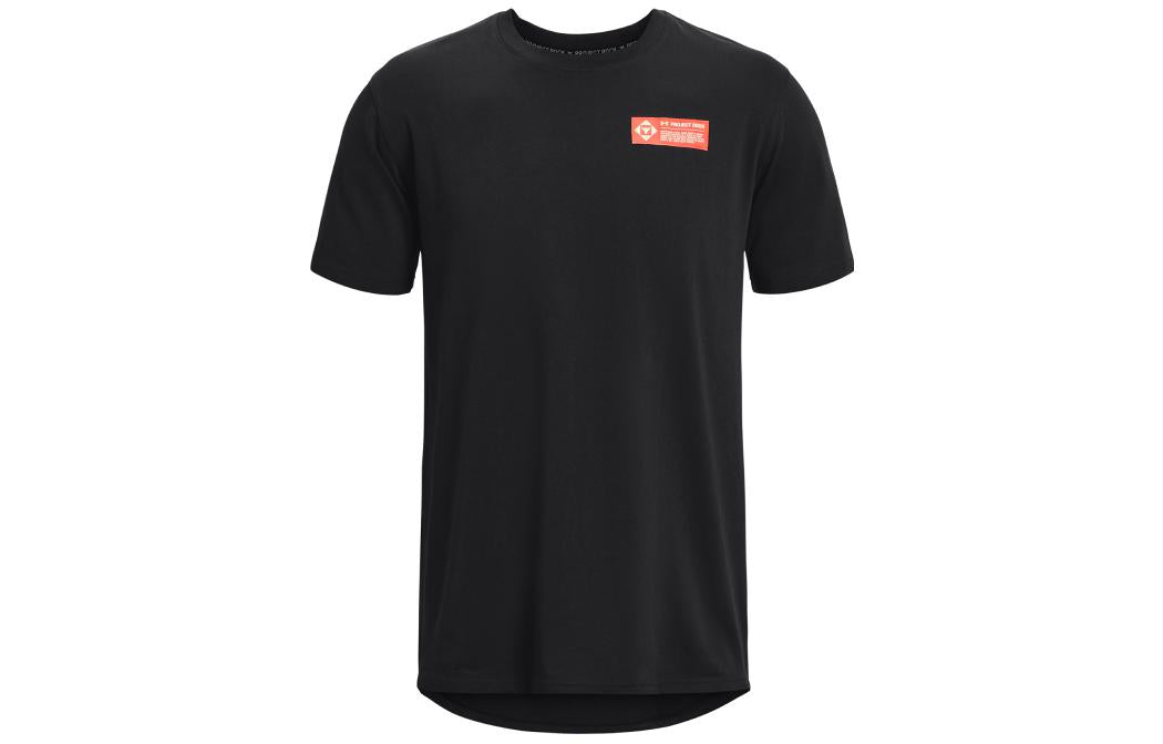 Under Armour Project Rock Globe Heavyweight Short Sleeve T-shirt 'Black' 1376898-001