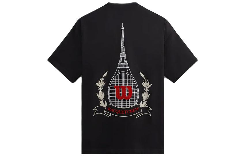 KITH x Wilson Eiffel Tower Tee 'Black' KHM031199-001