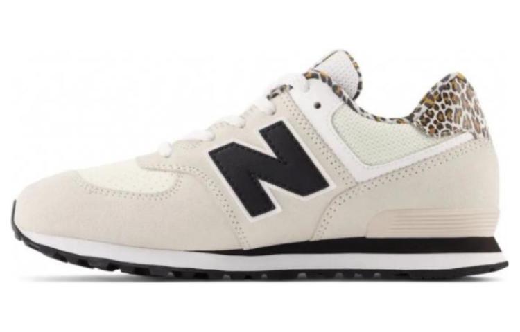 (WMNS) New Balance 574 Shoes 'Beige Black White' GC574AW1