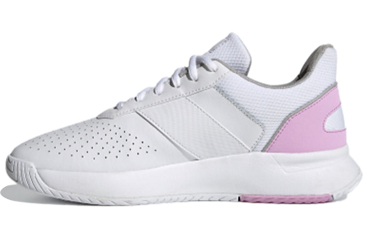 (WMNS) adidas Courtsmash White/Pink FY8732