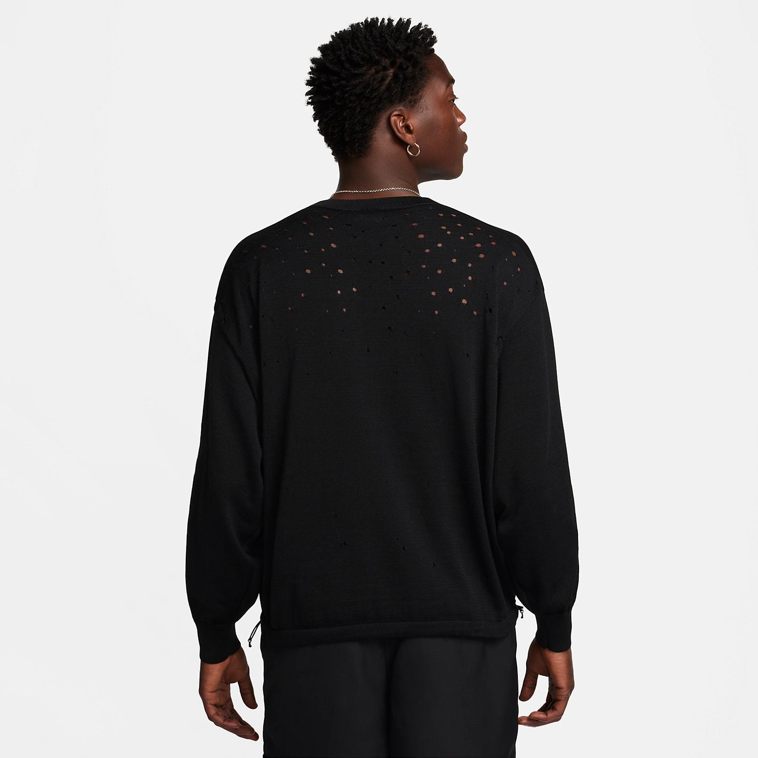Nike Sportswear Tech Pack Long-sleeve Jumper 'Black' FN2612-010