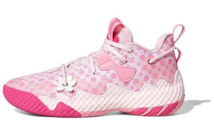 (GS) adidas Harden Volume 6 'Clear Pink Monogram' GV7059