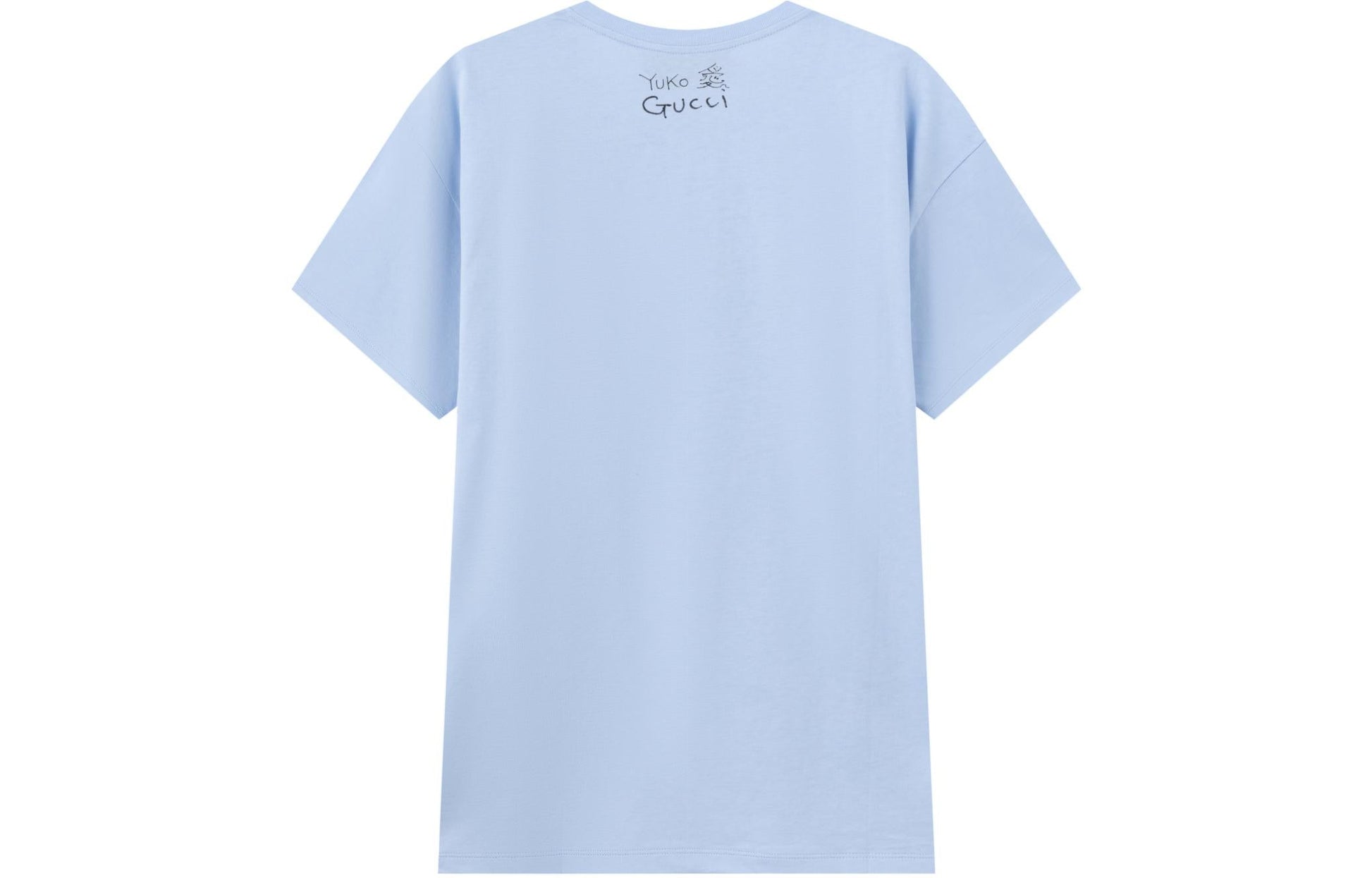 Gucci x HIGUCHI YUKO Short Sleeve T-Shirt 'Blue' 548334-XJDTM-4826