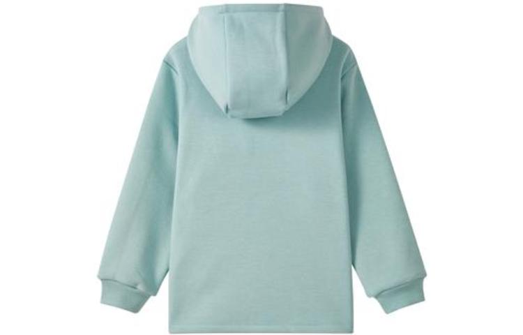 (GS) Skechers Letter Printed Hoodie 'Teal White' L422G105-01N0