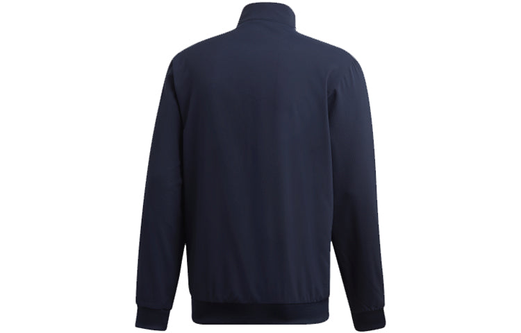 Men's adidas Sports Stylish Woven Navy Blue Jacket DU0458